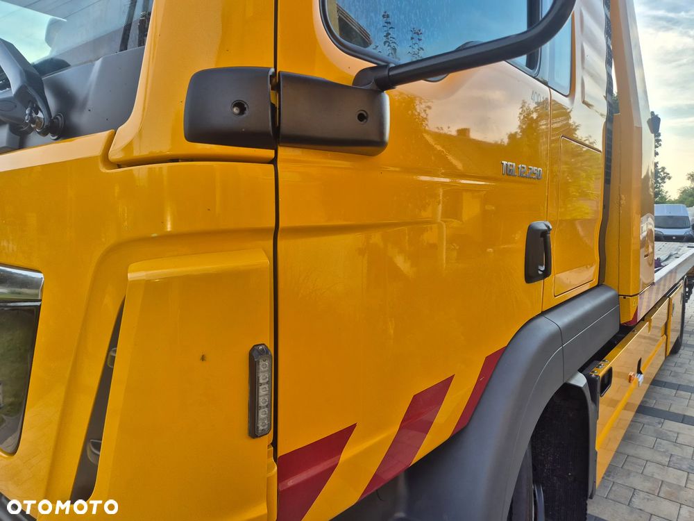 MAN TGL 12.250 POMOC DROGOWA PŁYTA HYDRAULICZAN FALKOM - 9