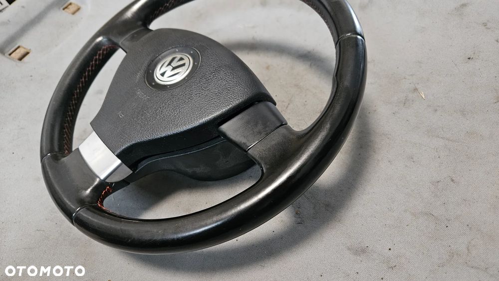 Kierownica airbag skóra skórzana Goal VW Golf 5 V 2006r 5d hatchback LC9Z - 3