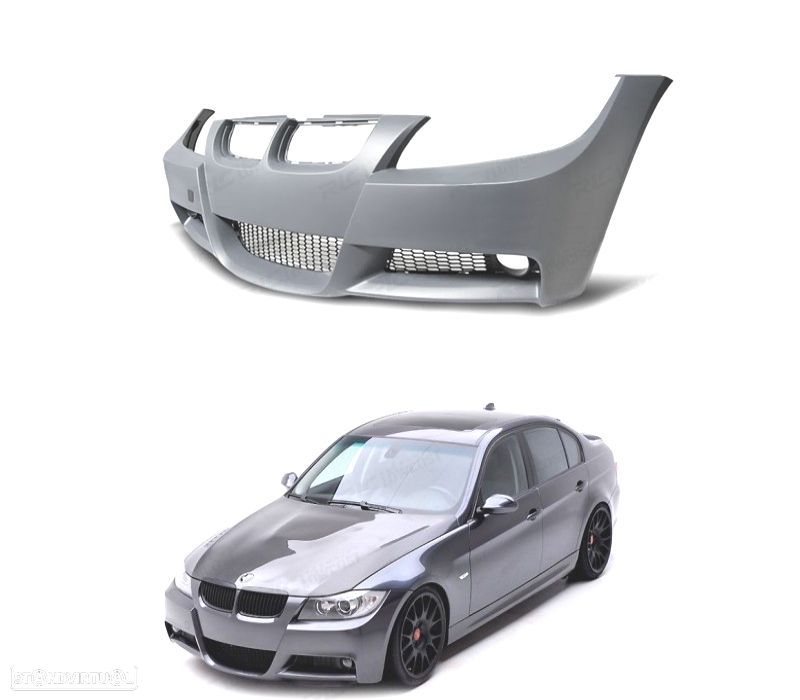 PÁRA-CHOQUES FRONTAL BMW E90 E91 05-08 LOOK M - 2