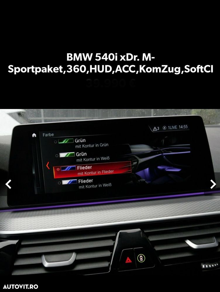 BMW Seria 5 540i xDrive AT - 22