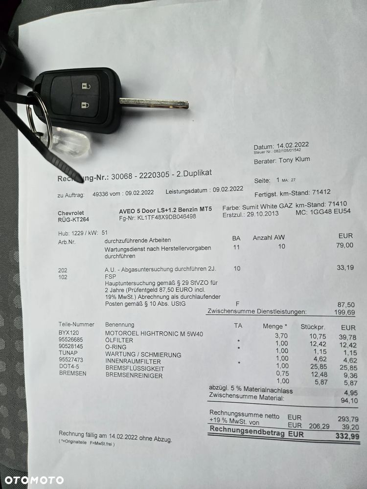 Chevrolet Aveo 1.2 LS - 18