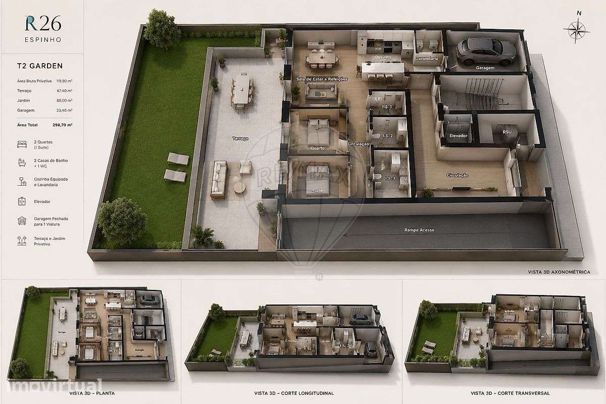 Apartamento T2 para venda - Grande imagem: 2/10