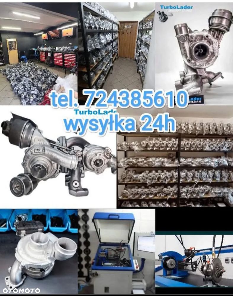 Turbo turbina turbosprężarka po regeneracji - 1