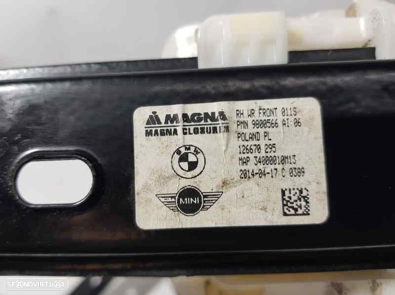 ELEVADOR DE VIDRO FRONTAL DIREITO MINI MINI COUNTRYMAN 2014 - 2