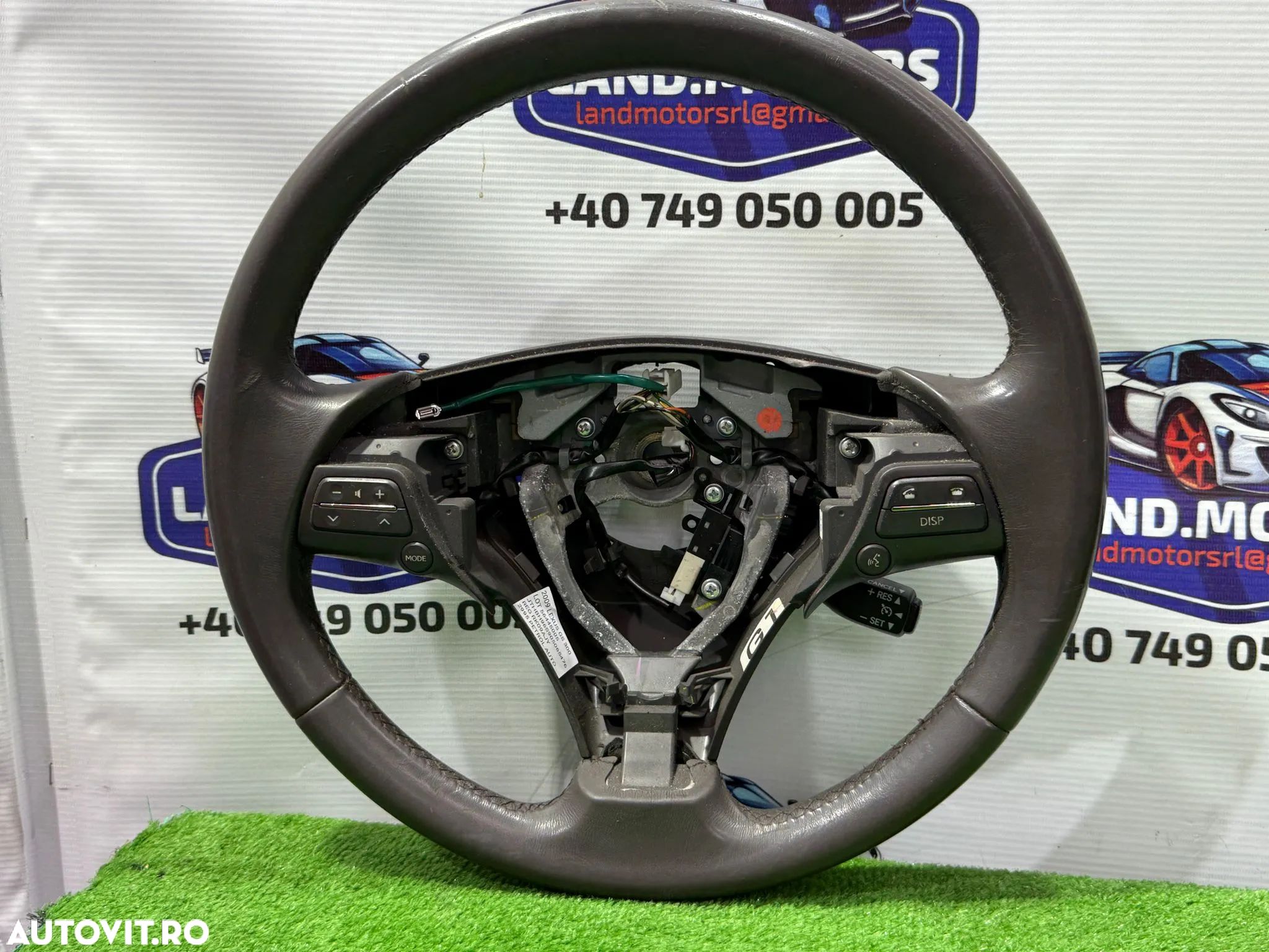 VOLAN PIELE LEXUS GS 300 III 2009 3.0 BENZINA COD OEM 4510030A30E0 45187-30120 2005-2011 - 1
