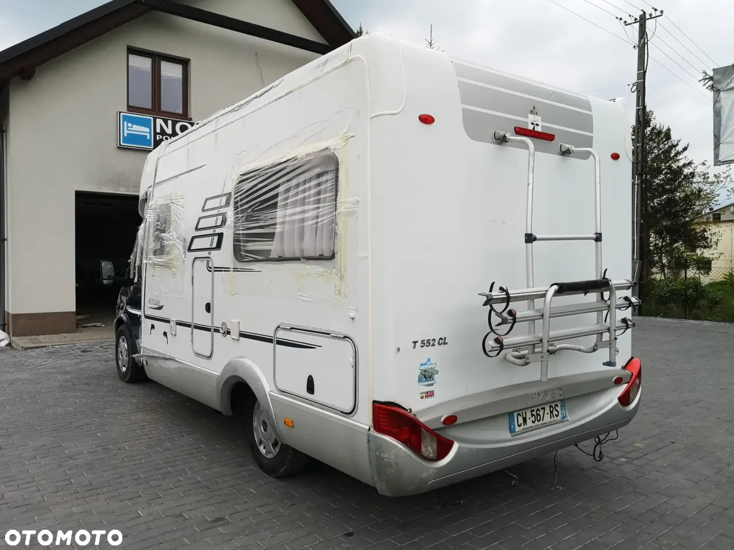 Ford TRANSIT KAMPER KEMPINGOWY POLINTEGRA HYMER T552 CL - 16