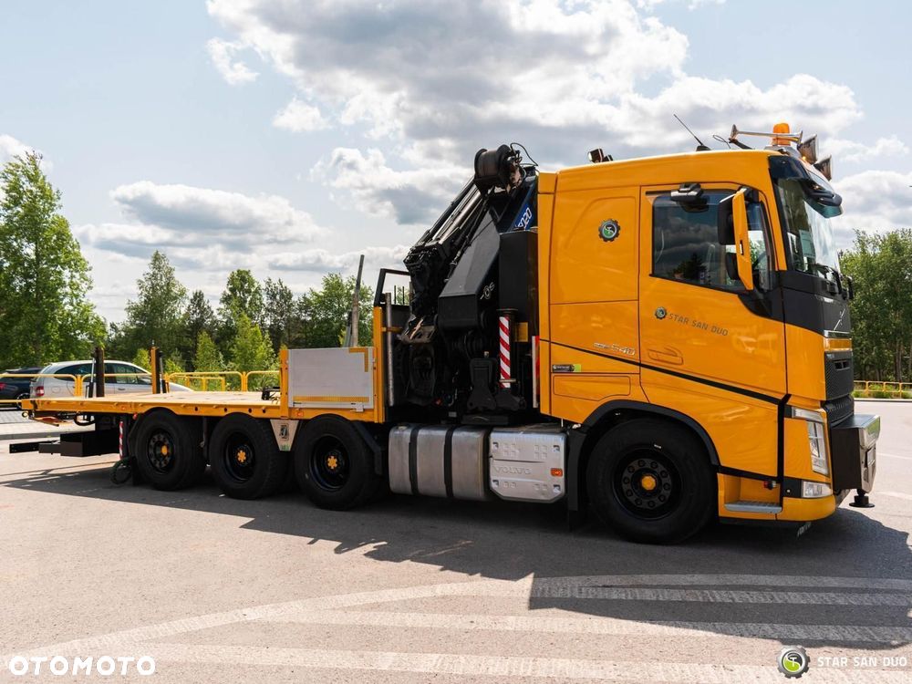 Volvo FH 540 8x4 HMF 6020 Fly Jib  Wciągarka Ciągnik - 8