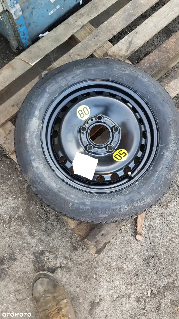 BMW E46 KOŁO DOJAZDOWE DOJAZDÓWKA 15 125/90 - 9