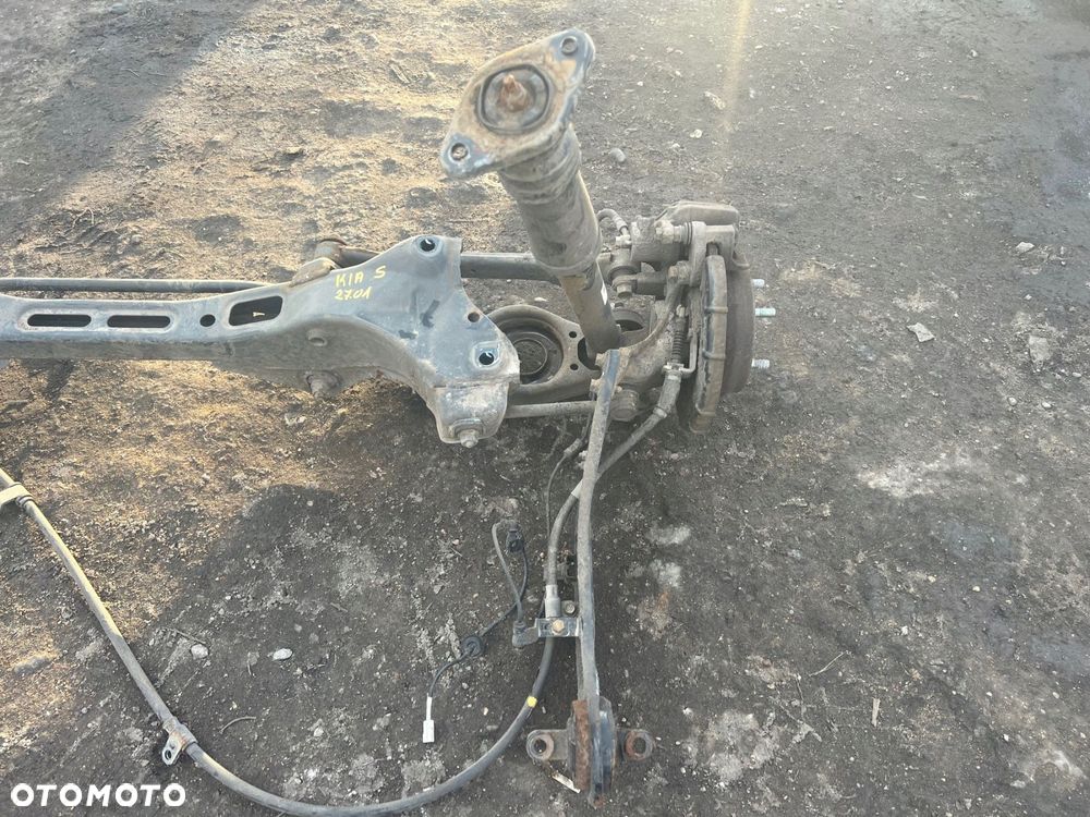 kia sportage iii 1.7 crdi sanki wózek belka zawieszenie tył 55410-3u800 - 4