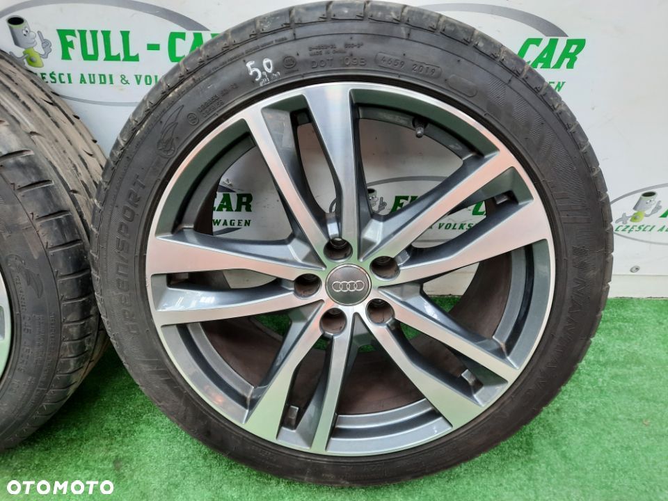 AUDI A6 C8 2018 ALUFELGI FELGI KOŁA 5X112 19 4K0601025H ET40 E8,5JX19H2 OPONY GREEN SPORT NANKANG - 6