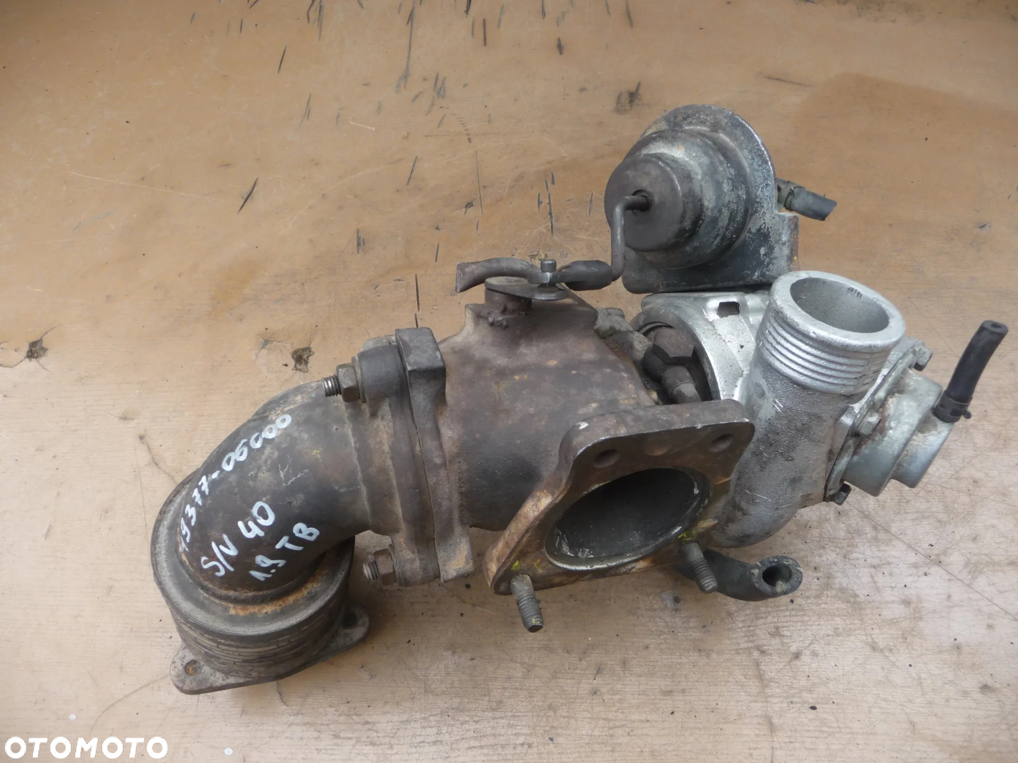 VOLVO S40 V40 95-04 1.9T4 S60 S80 V70 2.5T TURBO BENZYNA TURBINA TURBOSPRĘŻARKA 49377-06000 - 4