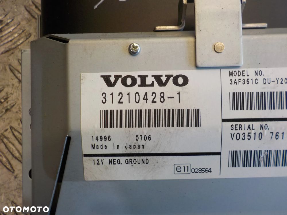 VOLVO S80 II WYSWIETLACZ EKRAN NAWIGACJI 31210428-1 - 3