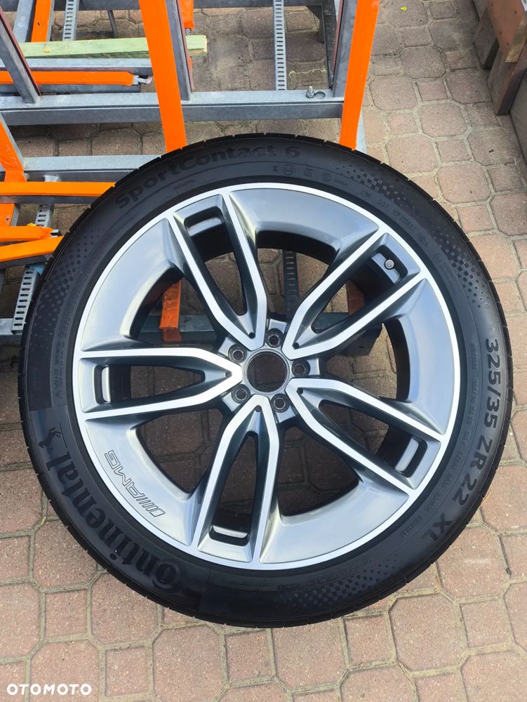 Koła Mercedes GLE GLS AMG 22" ORYGINAŁ | Przód + Tył Mieszane | W167 - 5