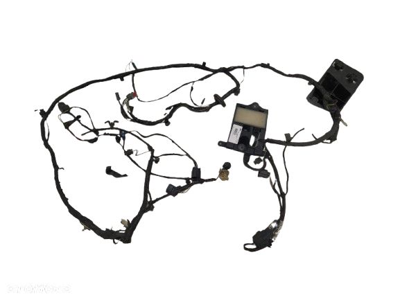 JAGUAR XJ XJ-R X351 CZUJNIK RADAR MARTWEGO POLA MOCOWANIE WIĄZKA KABEL TYŁ TYLNEGO ZDERZAKA PDC ORYGINAŁ - 1