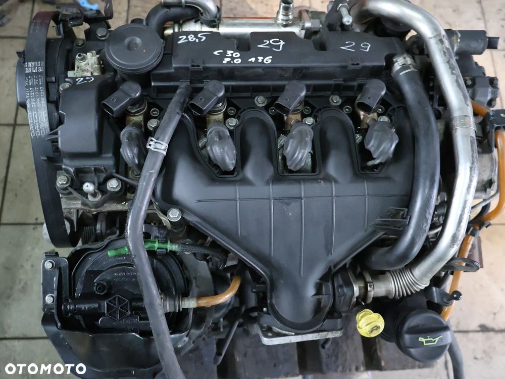 VOLVO S40 C30 V50 2.0 D D4204T 06-12R 136KM SILNIK POMIAR GWARANCJA KOMPLET WTRYSKI - 1