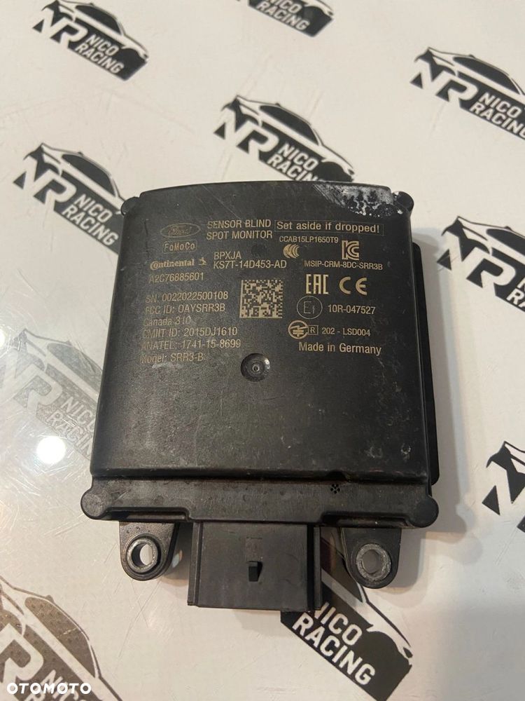 MODUŁ RADARU MARTWEGO POLA FORD KS7T-14D599-AD KS7T-14D453-AD - 2