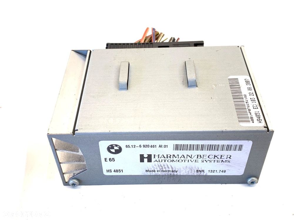 WZMACNIACZ  BMW 5 (E60) 2003 - 2010 530 d 173 kW [235 KM] olej napędowy 2007 - 2009 6920461 - 1