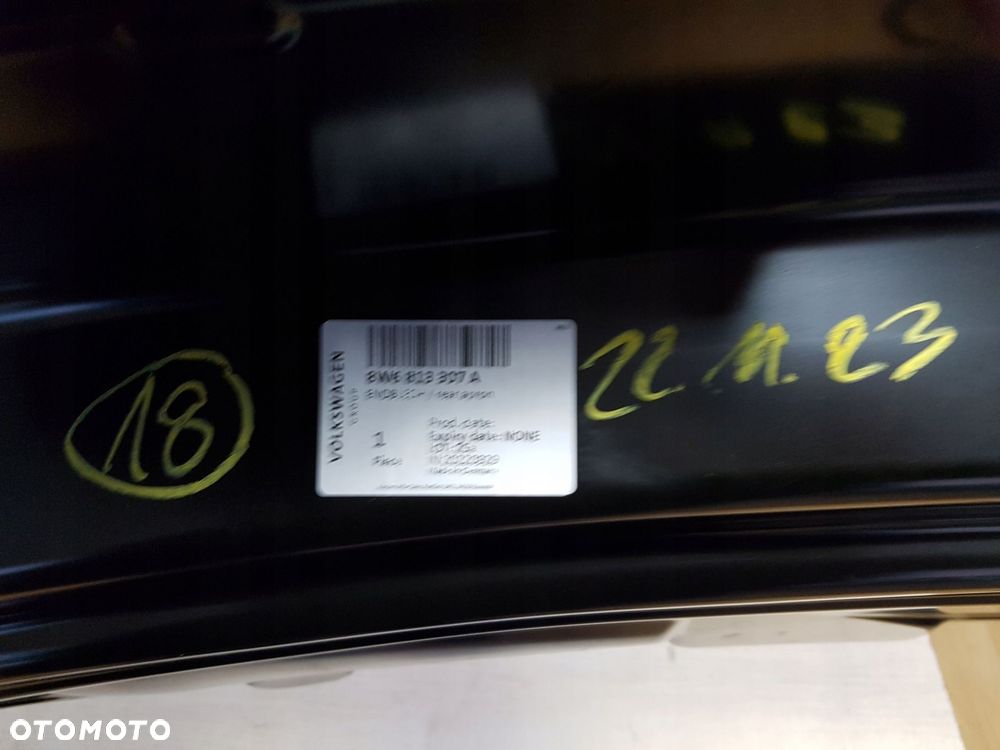 audi a5 f5 pas wzmocnienie ściana 8w6823307a - 3