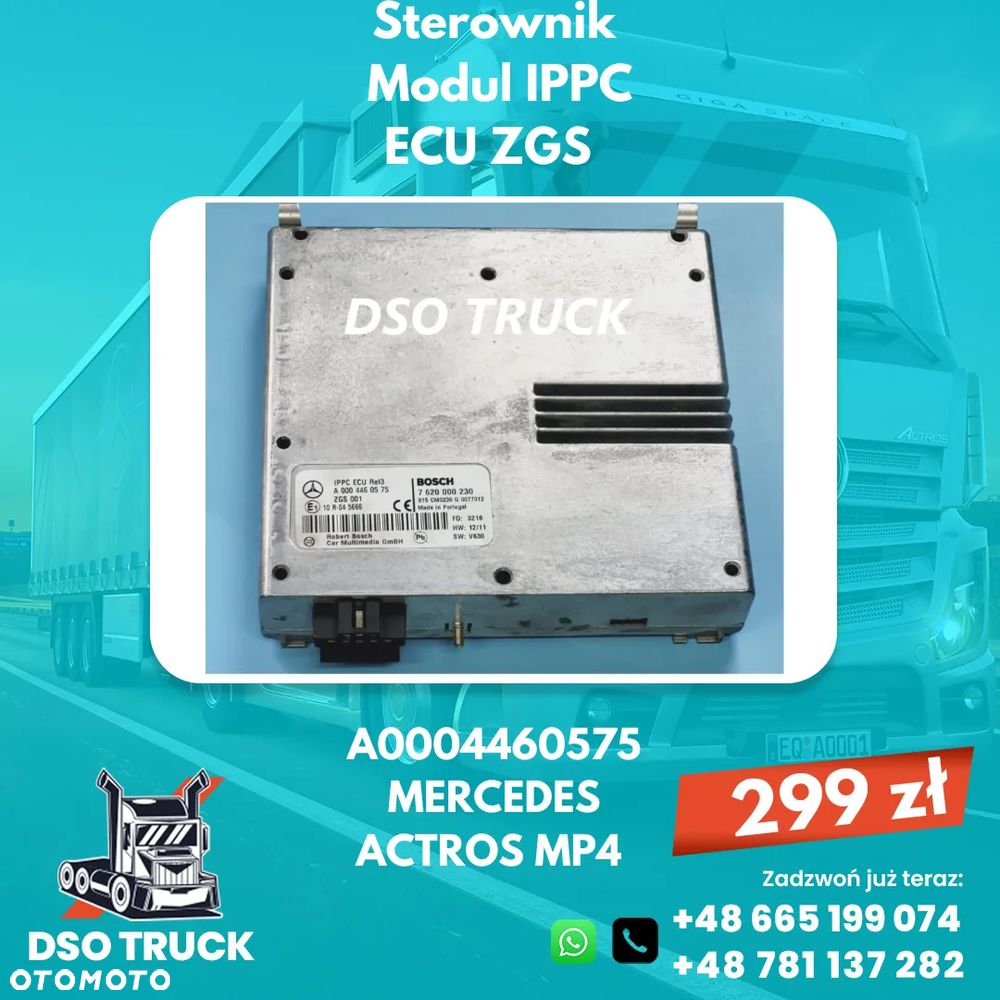 A0004460575 Sterownik Modul IPPC ECU ZGS MERCEDES ACTROS MP4 - 1