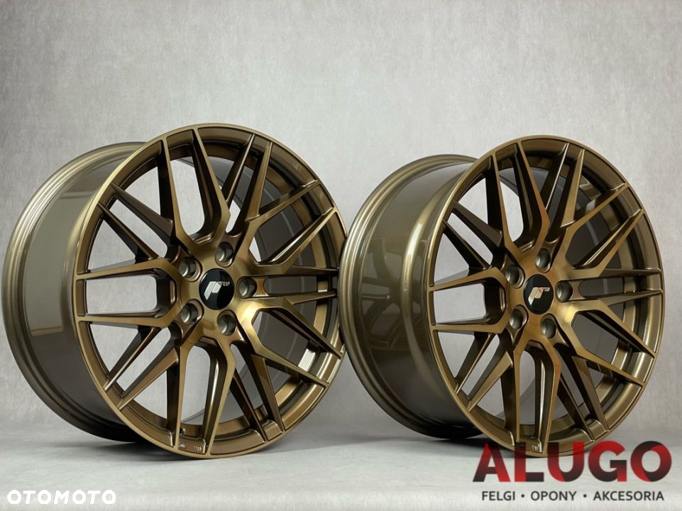 Alufelgi 20 5x112 Felgi Mercedes C E CLK GLK Audi Skoda Seat VW Nowe Czarne - 2