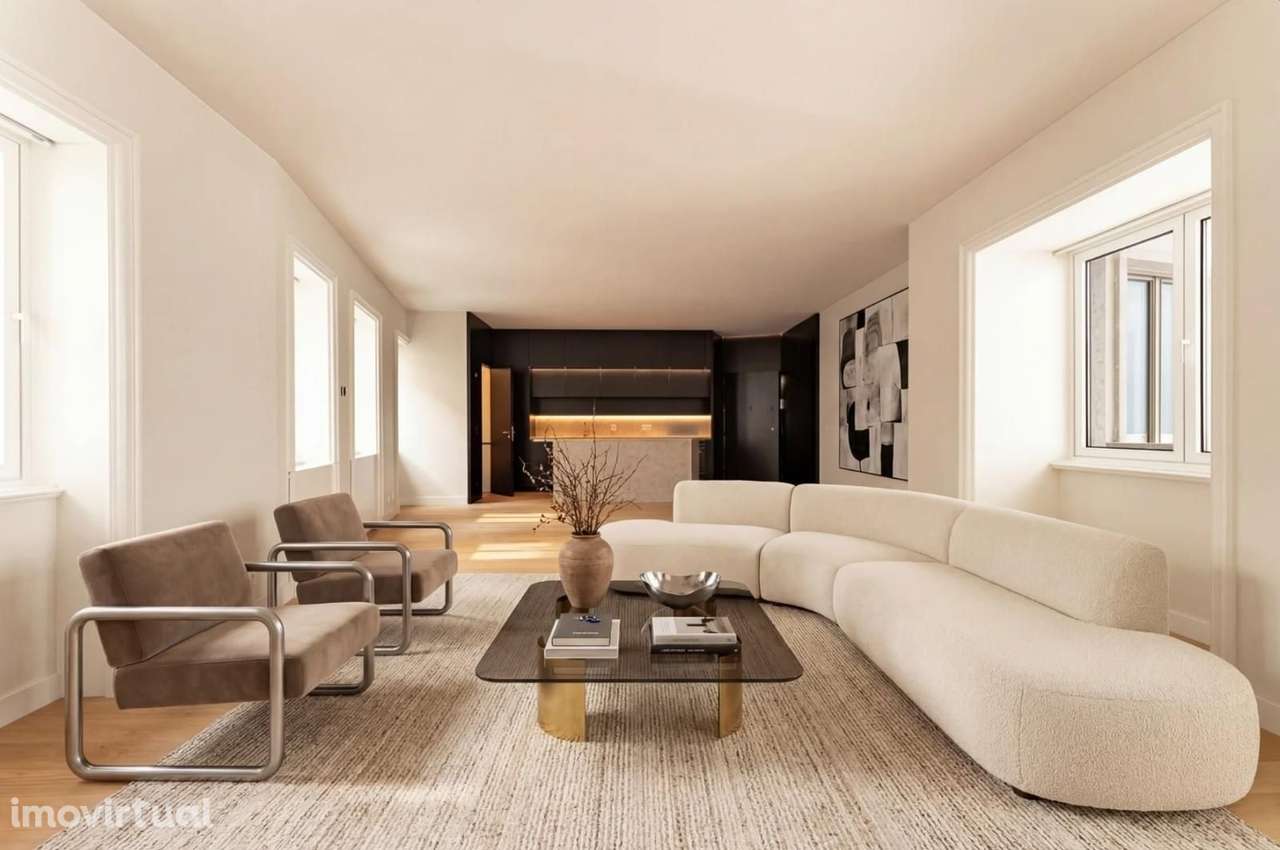 Apartamento T2 com estacionamento, Avenida da Liberdade, Lisboa - Grande imagem: 4/37