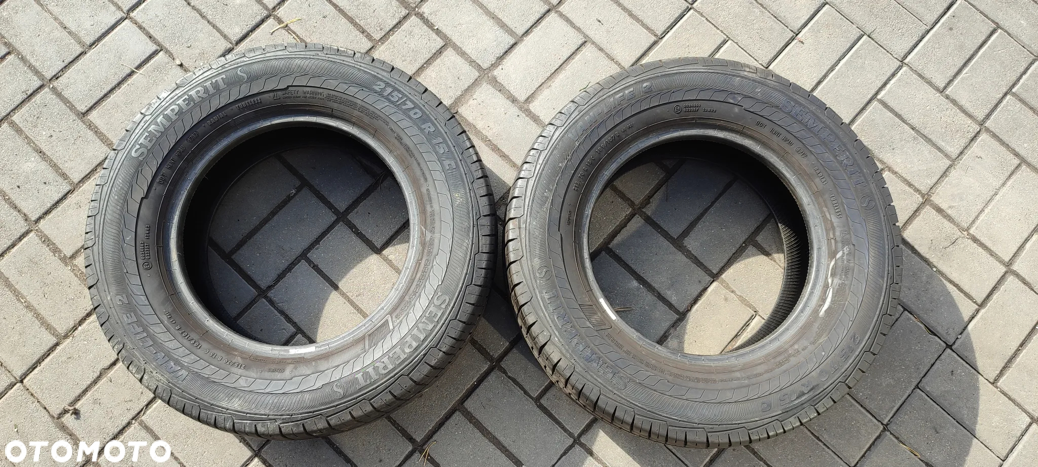 OPONY 205/70R15C SEMPERIT VAN LIFE 2 (1717) 8 mm 2 SZTUKI PARA - 2