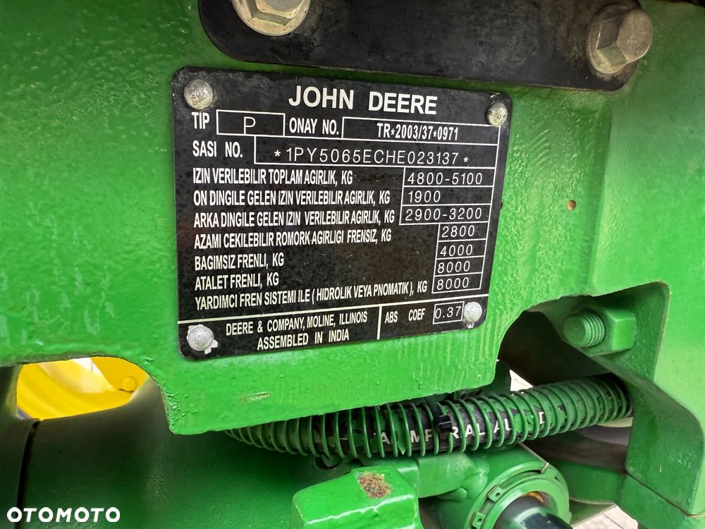 John Deere 5065 E - 9