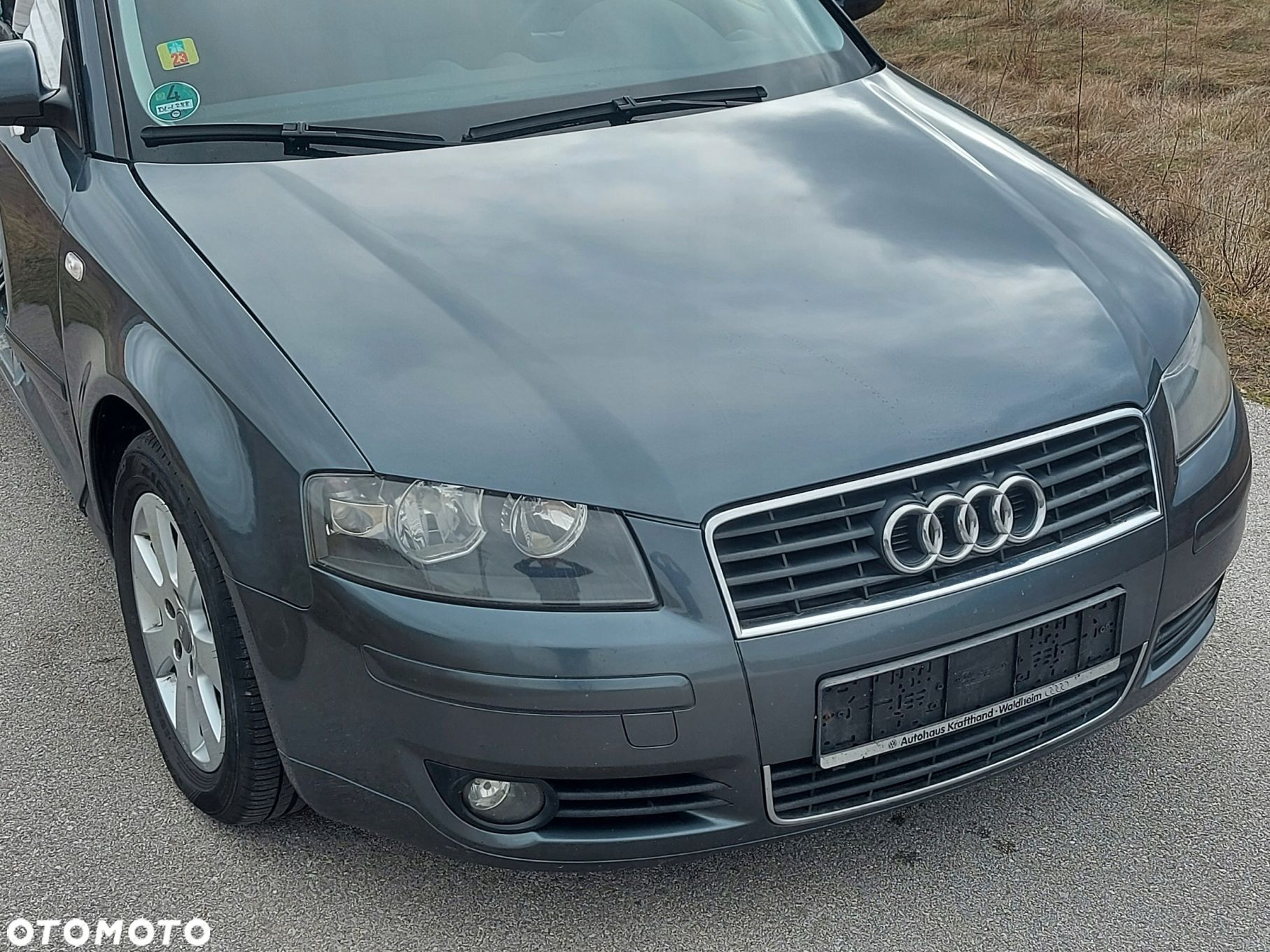 AUDI A3 8P 1.9 Tdi 03- ZDERZAK PRZÓD PRZEDNI LX7Z - 1