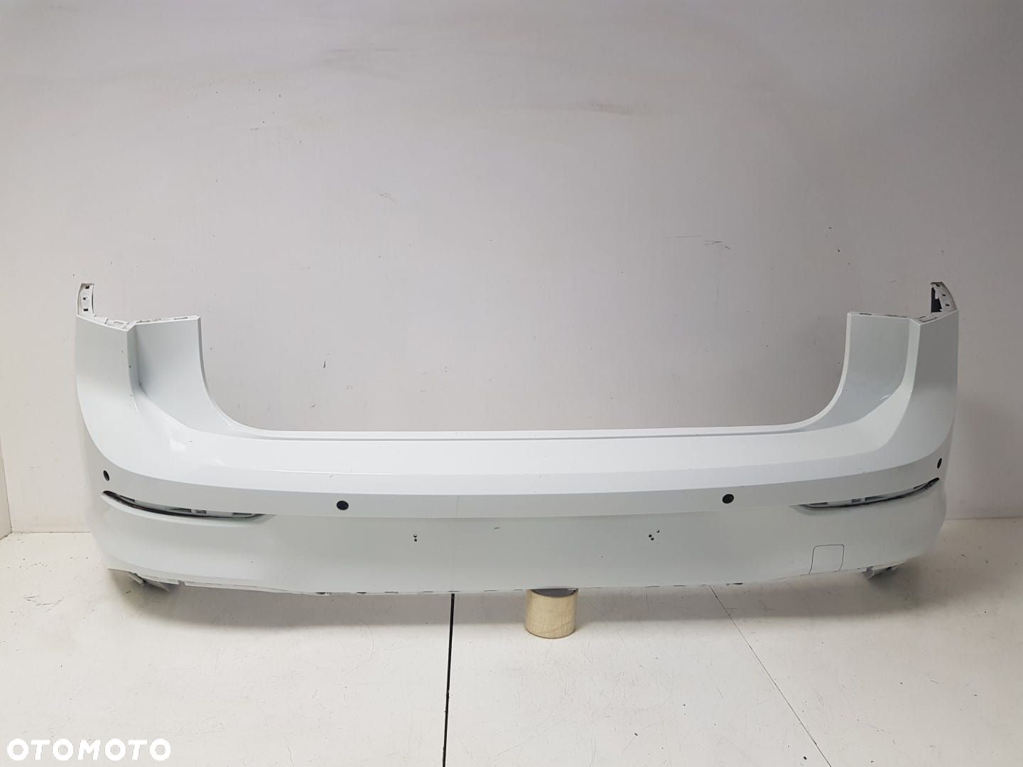 VW GOLF 8 VIII GTI R-LINE RLINE 5H0 2019- 2024 ZDERZAK TYŁ TYLNY 6 PDC5H6807421D BIAŁY - 1