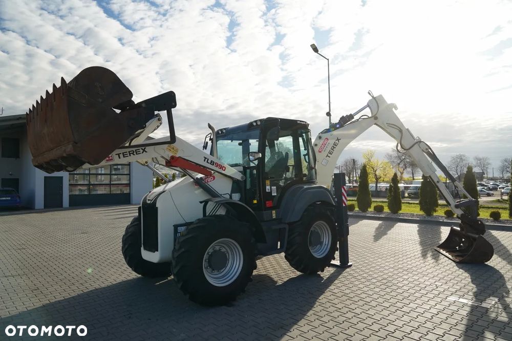 Terex TLB 990 / KOPARKO-ŁADOWARKA / KOMPLET ŁYŻEK / 3 300 MTH / - 4