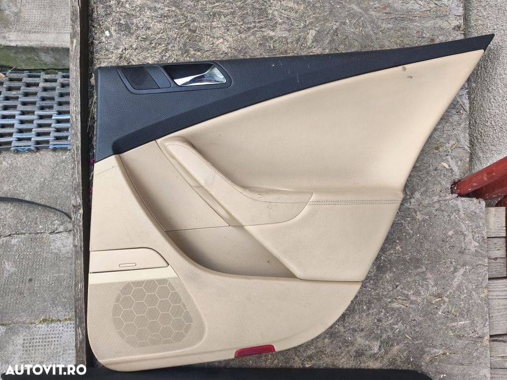 Fețe de uși spate din piele Volkswagen Passat B6 sedane berlină 2005-2 - 3