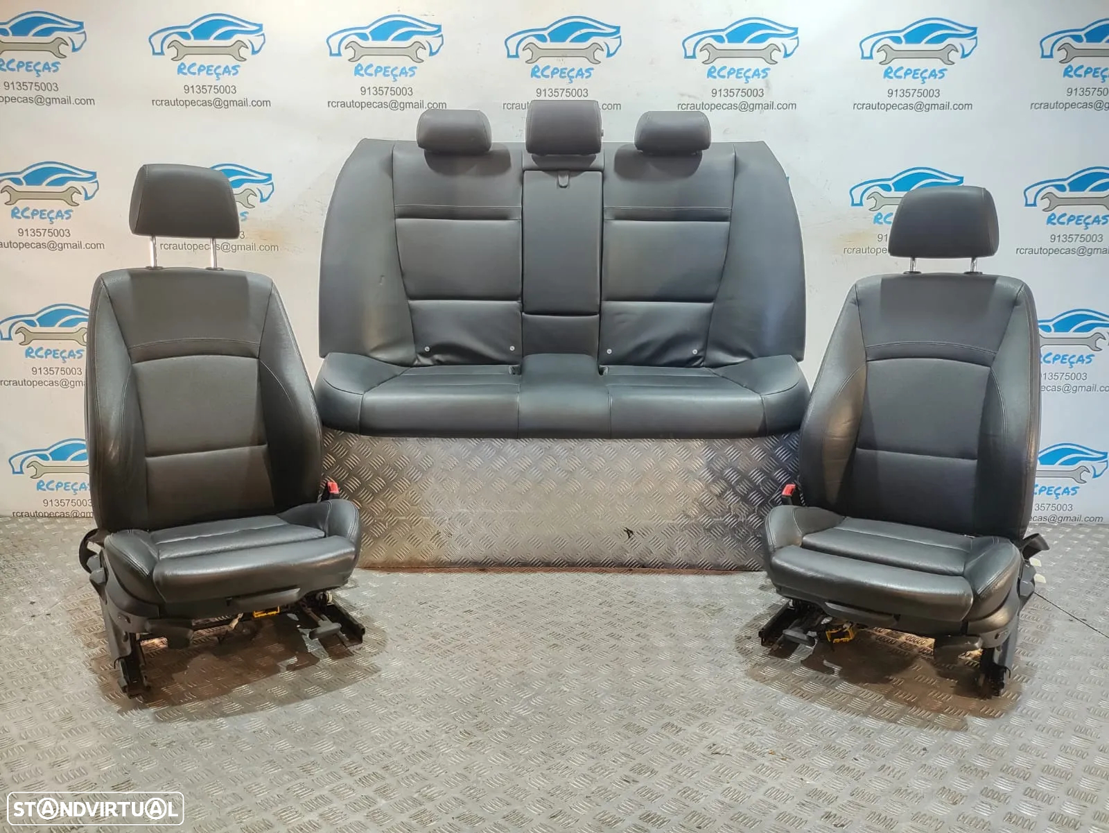 Conjunto Bancos em Pele BMW Serie 3 Sedan E90 Pack M - 2