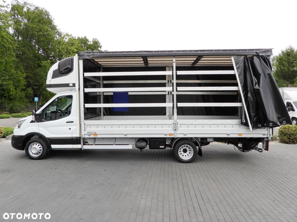 Ford TRANSIT PLANDEKA WINDA 10 PALET TEMPOMAT BLIŹNIACZE KOŁA KLIMATYZACJA  130KM - 9
