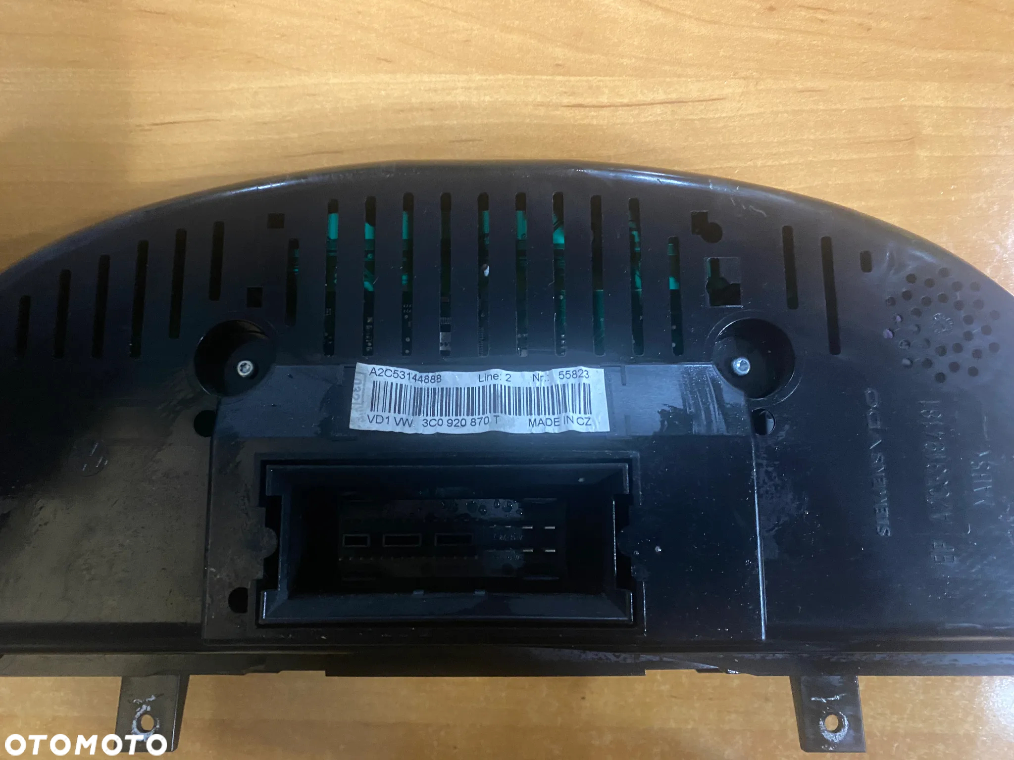 LICZNIK ZEGARY VOLKSWAGEN VW PASSAT B6 3C0920870T A2C53144888 - 5