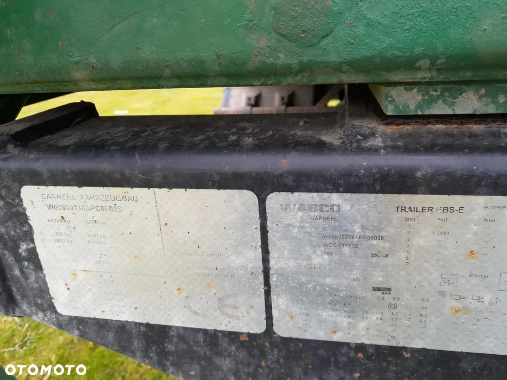 Carnehl Przyczepa tandem wywrotka - 2