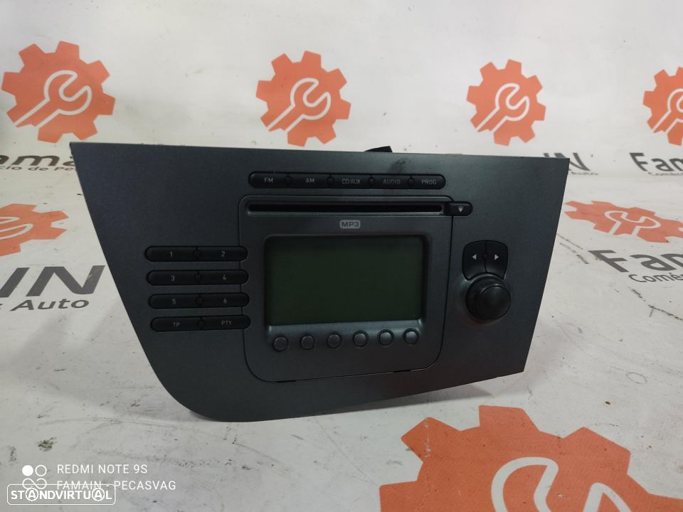 Rádio original  SEAT Leon 1P (2005-2010)
