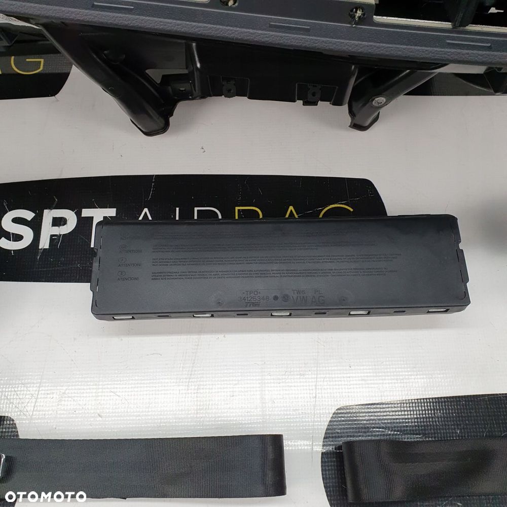 ATECA CUPRA DESKA ROZDZIELCZA KONSOLA KOKPIT PULPIT PODUSZKI AIRBAG AIR BAG PASY KIT SET - 7