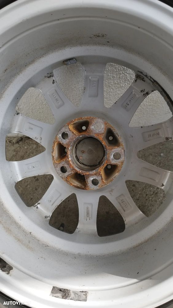 Set jante BMW KBA 48663 Aluett  8J17 Et 30 cu anvelope iarna 225/60/17 Dedicate BMW X3 F25 - 18