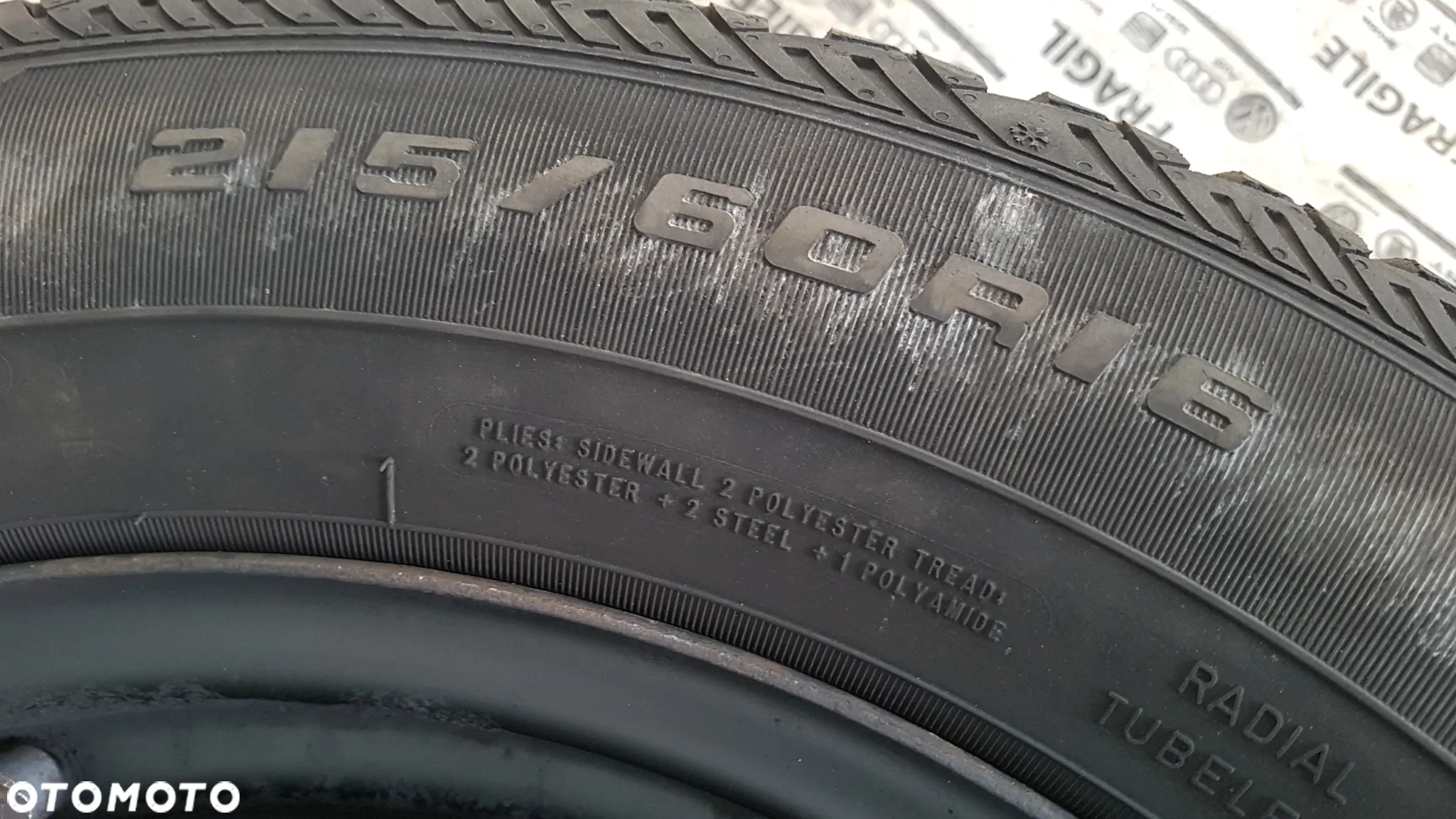 KOŁA ZIMOWE OPEL ASTRA J  ZAFIRA C CHEVROLET  5X115 ET41 215/60R16 CZUJNIKI TMPS - 8