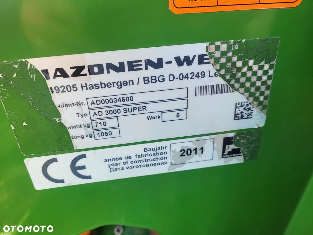 Amazone AD 3000 SUPER + KE 3000 SUPER - 6