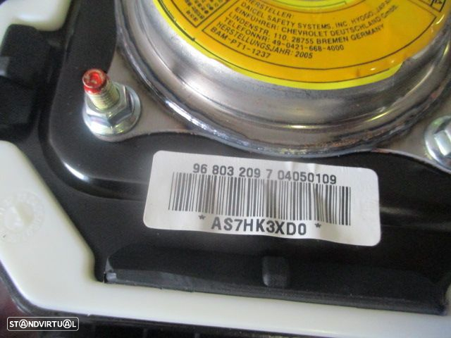 Airbag Condutor 96803209 CHEVROLET KALOS 2007 1.4I 95CV 5P CINZA - 4
