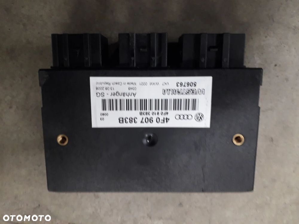 sterownik moduł haka 4F0907383B A6 C6 2.0 FSI TFSI BPJ - 1