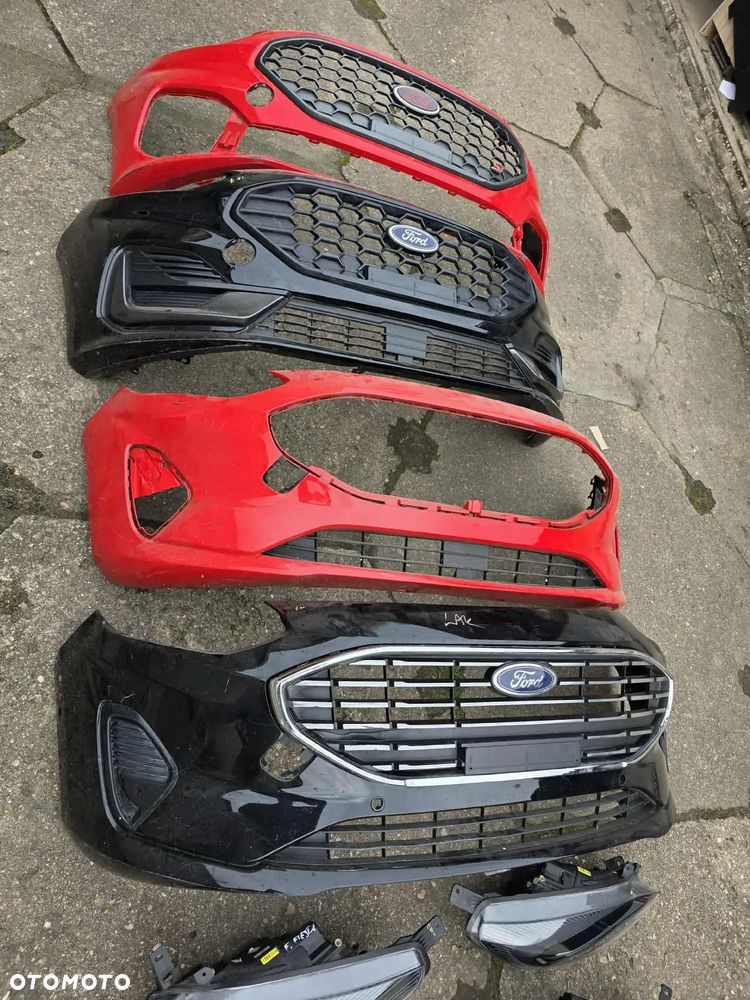 Ford Fiesta MK8 Lift 22r- lampy zderzak maska pas błotnik lampy - 3