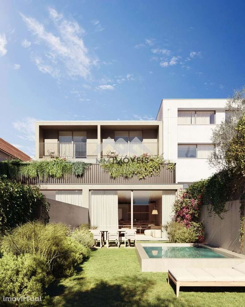 Moradia T4 – Villas Mearim | Nova | Matosinhos Centro | Metro | Piscin - Grande imagem: 3/19