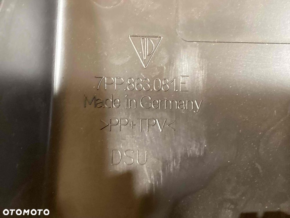 PORSCHE MACAN OBUDOWA LUSTERKA ZEWNĘTRZNEGO DRZWI 7PP863081E - 5