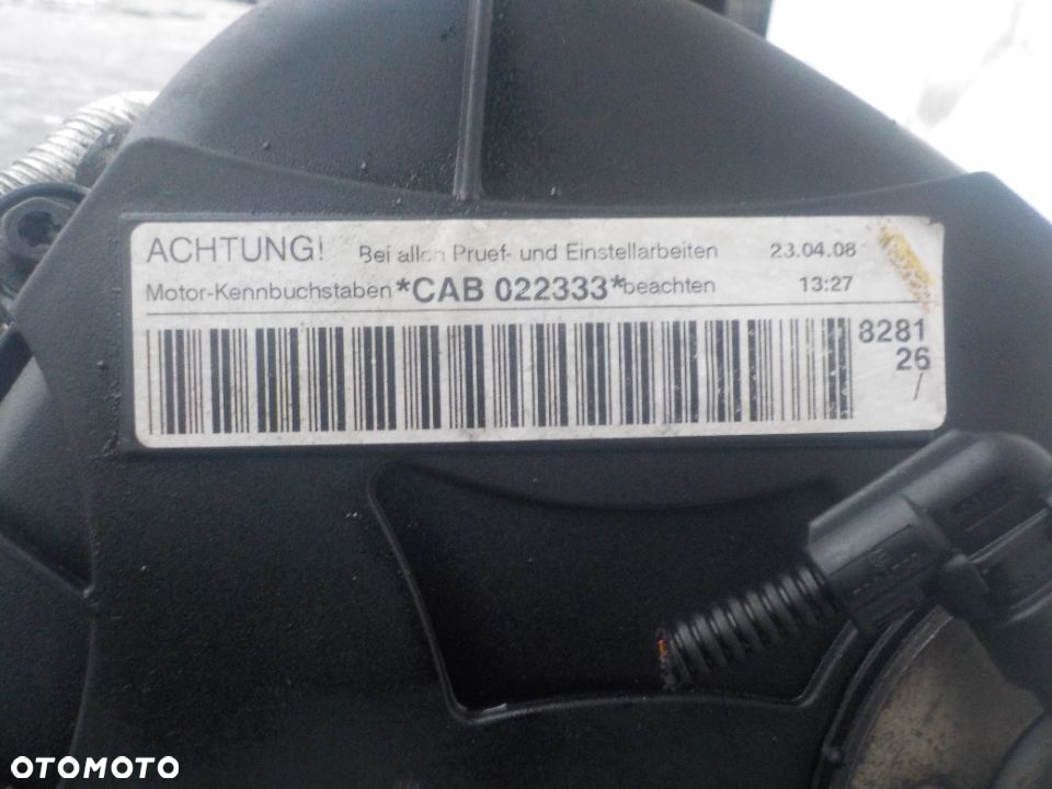 AUDI A5 8T 1.8 TFSI SILNIK CAB GOŁY SŁUPEK - 5