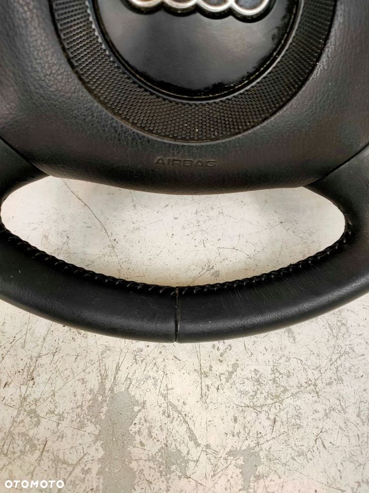 kierownica czteroramienna czarna skóra a4 b5 fl - 4