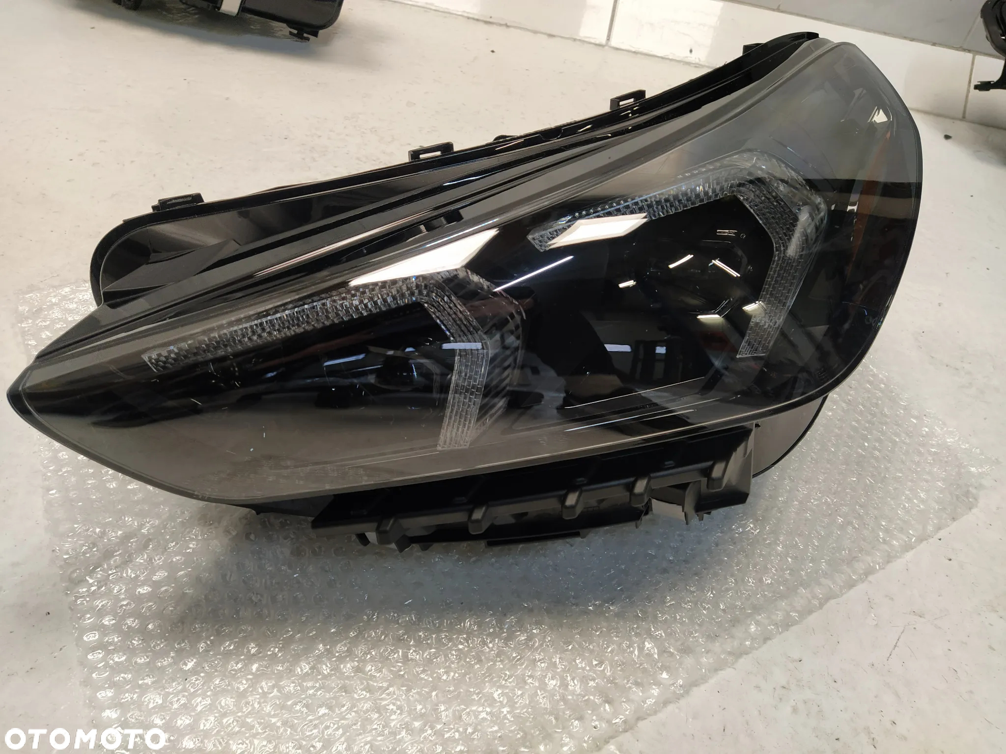 BMW X1 U11 REFLEKTOR LAMPA PRZÓD PRZEDNIA LEWA FULL LED PRZETWORNICA KOMPLETNA USA JASNY ŚRODEK ORYGINAŁ NOWY - 5