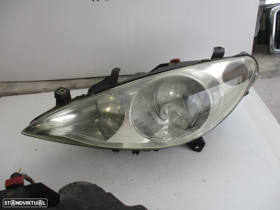 Farol Optica Peugeot 307 2001 a 2005 Esquerdo Direito - 5
