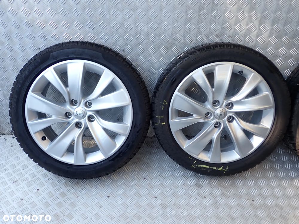 KOŁA FELGI ALUMINIOWE OPEL INSIGNIA B 7,5JX17  ET 41  5X115  OP080 K1 Z OPONAMI ZIMA PIRELLI 235/45/18 - 3